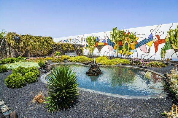 Mercado de Lanzarote y Casa de César Manrique